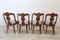 Dining Chairs in Carved Walnut, Early 19th Century, Set of 4, Image 12