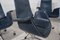 Leather Model 6727 Office Chairs by Fabricius & Kastholm for Kill International, 1960s, Set of 5, Image 20