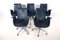 Leather Model 6727 Office Chairs by Fabricius & Kastholm for Kill International, 1960s, Set of 5 6