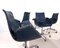 Leather Model 6727 Office Chairs by Fabricius & Kastholm for Kill International, 1960s, Set of 5 19