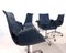 Leather Model 6727 Office Chairs by Fabricius & Kastholm for Kill International, 1960s, Set of 5, Image 19