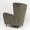 Mid-Century Italian Modern Walnut and Boucle Armchair by Paolo Buffa, 1950s 4