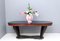 Vintage Dining Table with Opaline Glass Top and Marble Base by Vittorio Dassi 2
