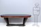 Vintage Dining Table with Opaline Glass Top and Marble Base by Vittorio Dassi 4