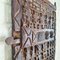Puerta de granero Dogon africana vintage tallada, años 70, Imagen 10