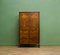 British Art Deco Marquetry Burr Walnut Linen Cabinet, 1930s 1