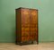 British Art Deco Marquetry Burr Walnut Linen Cabinet, 1930s 2