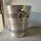 French Art Deco Aluminum Wine Cooler and Ice Buckets from Reneka, 1930s, Set of 3, Image 6