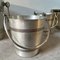 French Art Deco Aluminum Wine Cooler and Ice Buckets from Reneka, 1930s, Set of 3 5