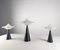 Alien Table Lamps by Cesaro L. for Tre Ci/Luce, Italy, 1970s, Set of 3 2