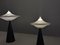 Alien Table Lamps by Cesaro L. for Tre Ci/Luce, Italy, 1970s, Set of 3 3