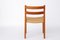 Model 84 Teak Chairs by Niels Moller 3