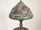 Vintage Stained Glass Lamp, 1980s, Image 1