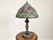 Vintage Stained Glass Lamp, 1980s, Image 11