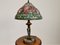 Vintage Stained Glass Lamp, 1980s, Image 12