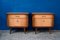 Vintage Scandinavian Nightstands, 1960s, Set of 2 2