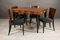 H-214 Dining Set by Jindřich Halabala for Up Zavody, 1950, Set of 5 13