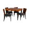 H-214 Dining Set by Jindřich Halabala for Up Zavody, 1950, Set of 5 36