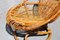Italienischer Armlehnstuhl aus Bambus von Tito Agnoli, 1950er 3