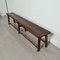 Antique Italian Bench in Larch Wood, 1920s, Image 5