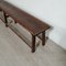 Antique Italian Bench in Larch Wood, 1920s, Image 16