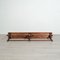 Antique Italian Bench in Larch Wood, 1920s, Image 19