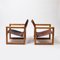 Chaises Safari en Cuir par JG Steenkamer, 1970s, Set de 2 5