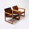 Safari Leather Chairs by J.G. Steenkamer, 1970s, Set of 2 2