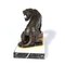 Art Deco Tiger, 1930, Patinated Bronze on Marble and Onyx 7