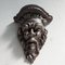 Mask Sculptures with Shelves with Satyr in Carved Wood, Late 19th Century, Set of 2 9