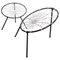 French First Edition Plan Chairs with Spider Web Seat by Hoffer, 1958, Set of 2 1