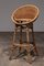 French Bohemian Style Bar Stools with Bamboo Frames, 1970, Set of 5 7