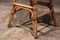 French Bohemian Style Bar Stools with Bamboo Frames, 1970, Set of 5, Image 11