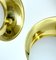 Vintage Brass and Glass Sconces from Limburg, Image 8