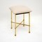 Vintage French Marble and Brass Dressing Table & Stool attributed to Georges Raimbaud, 1960, Set of 2 13