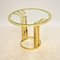 Vintage Hollywood Regency Style Coffee / Side Table in Brass, 1970s 3