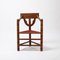 Hand Carved Monk Chair, 1960s 1