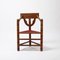Hand Carved Monk Chair, 1960s, Image 1