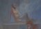 Composizione figurativa, Acrilico originale grande su tela, 1993, Immagine 2