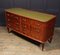 Mid-Century Chest of Drawers in Pommelle Sapele attributed to Dassi, 1950s 8