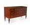 Mid-Century Chest of Drawers in Pommelle Sapele attributed to Dassi, 1950s, Image 3