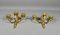 French Gilt Bronze Wall Candelabra, 1890s, Set of 2, Image 7