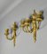 French Gilt Bronze Wall Candelabra, 1890s, Set of 2, Image 4