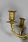 French Gilt Bronze Wall Candelabra, 1890s, Set of 2 13