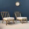 Armlehnstühle aus Bambus Rattan & Kupfer von Maison, 1950er, 2er Set 8