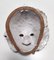 Máscara de comedia Earthware vintage atribuida a Eugenio Pattarino, Florencia, años 60, Imagen 2
