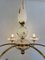 Lámpara de araña de Murano vintage, 1950, Imagen 10