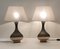 Lámparas de mesa posmodernas de latón atribuidas a Montagna Grillo y Tonello, Italia, años 70. Juego de 2, Imagen 2