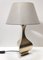 Lámparas de mesa posmodernas de latón atribuidas a Montagna Grillo y Tonello, Italia, años 70. Juego de 2, Imagen 4