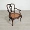 Wooden Armchair with Vienna Straw Seat, 1900s 1